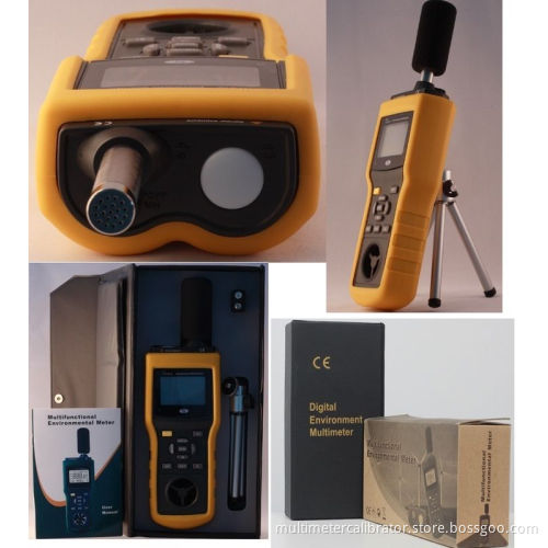 Auto Range Multifunction Environment Digital Humidity Temperature Meter